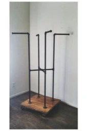 Dekoratif Borudan Askılık - 1