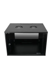 6U 545x400 Mm Duvar Tipi Soho Rack Kabinet Siyah 2 Yıl Üretici Garantili - 1