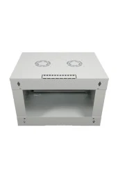 4U 600x600 Mm Duvar Tipi Soho Rack Kabinet Gri 2 Yıl Üretici Garantili thumbnail 6