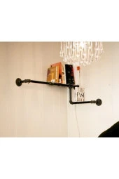 Dekoratif Duvara Borudan Raf - 1