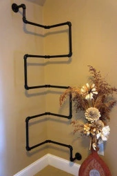 Dekoratif Duvara Borudan Raf thumbnail 2