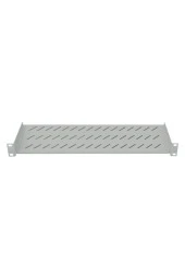 19'' Kabinet Rafı Önden Bağlamalı 2U D=400mm Gri Ral7035 2 Yıl Garantili - 1