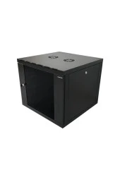 9u 19'' 600x560mm Duvar Tipi Kabinet Tek Gövdeli Siyah 2 Yıl Üretici Garantili thumbnail 4