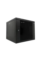 9u 19'' 600x560mm Duvar Tipi Kabinet Tek Gövdeli Siyah 2 Yıl Üretici Garantili thumbnail 5