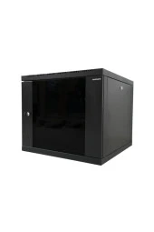9u 19'' 600x560mm Duvar Tipi Kabinet Tek Gövdeli Siyah 2 Yıl Üretici Garantili thumbnail 6