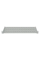 19'' Kabinet Rafı Önden Bağlamalı 2u D=250mm Gri Ral7035 2 Yıl Garantili - 1