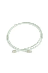 Bakır Lan Patch Kablo Cat6 Ftp Lszh 1mt Gri Patch Cord Folyo Korumalı 2 Yıl Garanti 5 Adet - 1
