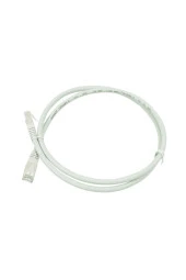 Bakır Lan Patch Kablo Cat6 Ftp Lszh 1mt Gri Patch Cord Folyo Korumalı 2 Yıl Garanti 5 Adet - 4