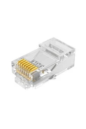 25 Adet Bakır Konnektör Cat6a Utp Rj45 Plug Soket 2 Yıl Üretici Garantili - 4