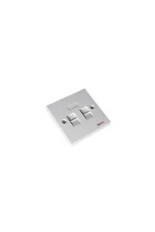 25 Adet Faceplate 2 Port 86x86 Tip Fildişi Modüler Data Prizi 2 Yıl Üretici Garantili - 2