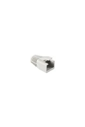100 Adet Rj45 Boot Cat6 Utp Gri Modüler Fiş Koruyucu 2 Yıl Üretici Garantili - 2