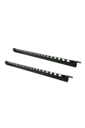 42u 800mm Kabinler Için Dikey Kablo Düzenleyici Siyah 2 Yıl Üretici Garantili - 3