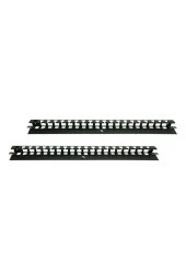 42u 800mm Kabinler Için Dikey Kablo Düzenleyici Siyah 2 Yıl Üretici Garantili - 4