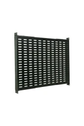 19 Kabinet Rafı Ağır Hizmet Tipi Sabit D 800 mm Siyah - 2