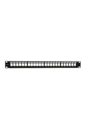 Bakır Rj45 Ftp Patch Panel 24 Port 1u 19'' Siyah Zırhlı Ral 9005 2 Yıl Üretici Garantili - 3