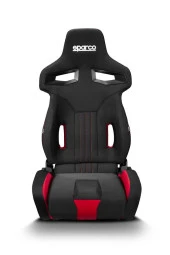 SPARCO R333 CADDE KOLTUĞU SİYAH KIRMIZI - 1