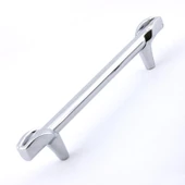 Prade 128 Mm Krom Metal Kulp Mobilya Çekmece Mutfak Kapak Dolap Kulpları Kulbu Dolabı Kulpu - 6