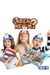 Ben Neyim? Eğlenceli Kutu Oyunu Türkçe İngilizce Aile Çocuk Eğitici Oyuncak Seti - 1