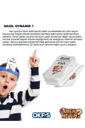 Ben Neyim? Eğlenceli Kutu Oyunu Türkçe İngilizce Aile Çocuk Eğitici Oyuncak Seti - 3