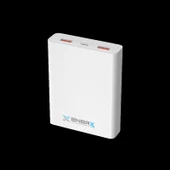 eNeRX Powerbank 10000 mAh 2.1 Amper ENR-P10C Beyaz - 1