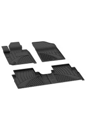 Hyundai Santa Fe Dizel 2018+ Uyumlu Lux Seri Sahler 4.5D  Havuzlu Paspas thumbnail 1