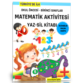 Okul Öncesi ve Birinci Sınıflar Matematik Aktivitesi YAZ-SİL Kitabı thumbnail 1