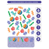 Okul Öncesi ve Birinci Sınıflar Matematik Aktivitesi YAZ-SİL Kitabı thumbnail 2