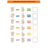 Okul Öncesi ve Birinci Sınıflar Matematik Aktivitesi YAZ-SİL Kitabı thumbnail 6