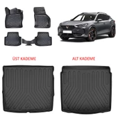 Rizline Cupra Formentor 2022+ 3D Bagaj Havuzu Ve Paspas Set thumbnail 1