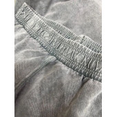 Zara Yıkamalı Arkası Yırtmaçlı Denim Etek - 1