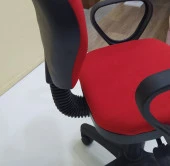 Çalışma Koltuk 13942 Amortisör İnovosyon Model KIRMIZI Ortopedik Oturum El Yapım - 3