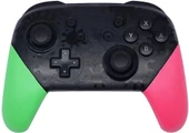 Cosmostech Switch Ve Pc Uyumlu Pro Controller Kablosuz Oyun Kolu Yeşil-Pembe - 1