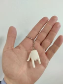 Rock and Roll İşareti Eğlenceli Anahtarlık thumbnail 3