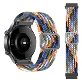 Samsung Galaxy Watch Gear S2 3 41mm 42mm Active 2 40mm 44mm Kordon Örgü Tokalı Kordon - 3