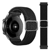 Samsung Galaxy Watch Gear S2 3 41mm 42mm Active 2 40mm 44mm Kordon Örgü Tokalı Kordon - 9