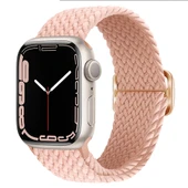 Apple Watch 42/44/45/46/49mm Kordon Örgü Tokalı Kordon 2/3/4/5/6/se/7/8/9/10/ultra - 12