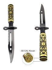 Zarf - Mektup Açacağı 50 Cal. Kovan  - Metalik Siyah - 2