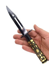 Zarf - Mektup Açacağı 50 Cal. Kovan  - Metalik Siyah - 6