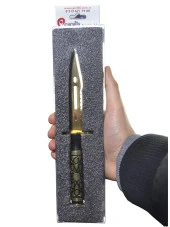 Zarf - Mektup Açacağı 50 Cal. Kovan - Gold Görünümlü - 7