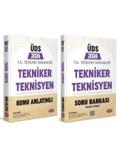 Data 2024 ÜDS İçişleri Bakanlığı Tekniker Teknisyen Konu + Soru Bankası 2 li Set Data Yayınları thumbnail 3