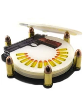 Bardak Altlığı Seti 4 lü - 14 Lü Tabanca - 10