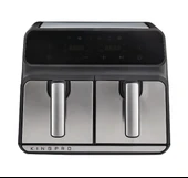 King KYF28 MagicChef XXL 4+4 lt Yağsız Fritöz thumbnail 2