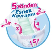 Molfix Bebek Bezi Beden:4 (7-14Kg) Maxi 600 Adet Ekstra Ultra Fırsat Pk thumbnail 2