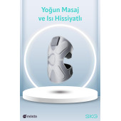 SKG W3 Pro Diz-Omuz-Dirsek Masaj Aleti, Termoterapi-Isı Terapisi Titreşimli , Eklem Isıtmalı Dizlik, Type-C - 4