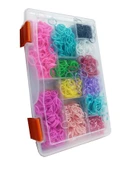 Hayal Sepeti Lastik Bileklik Yapma Seti 12 Bölmeli Özel Kutusu ile - 3