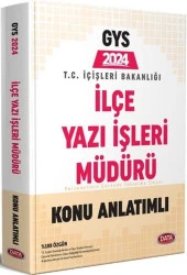 T.C. İçişleri Bakanlığı İlçe Yazı İşleri Müdürü GYS Hazırlık Kitabı Data Yayınları - 1