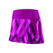 Wilson UWII Print 12.5 Mor Kadın Tenis Eteği WRA769302 thumbnail 11