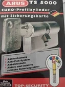 Abus 70 Mm 3 Anahtarlı Saten Silindir - 1
