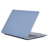 Apple Macbook Air 13.3inç M1 A2337 2021 Kılıf Mat Ön Arka Kapak - 12