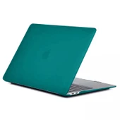 Apple Macbook Air 13.3inç M1 A2337 2021 Kılıf Mat Ön Arka Kapak - 10